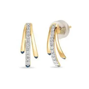 Perfect White Gold Earring